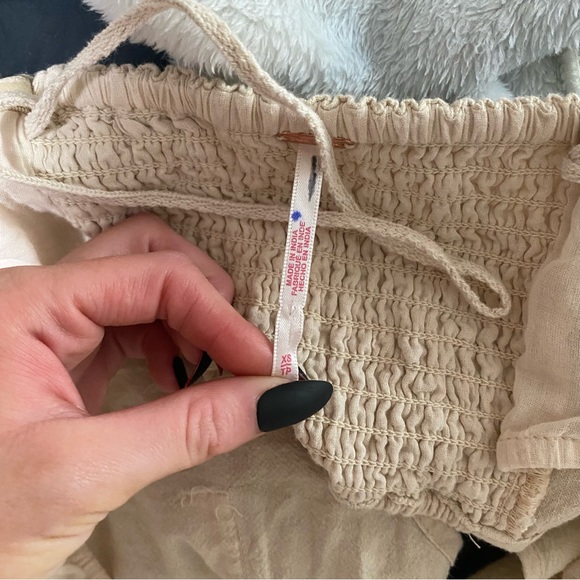 free people button up strapless vest top xs - Picture 5 of 5